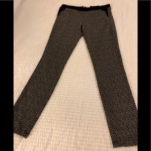 KNIT HERRINGBONE LEGGINGS